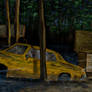 Knowby Cabin (Evil Dead II) - Oil on Canvas