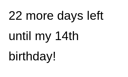22 Days Left By Destinyrockstar101 On Deviantart 22 Days Left By Destinyrockstar101 On Deviantart