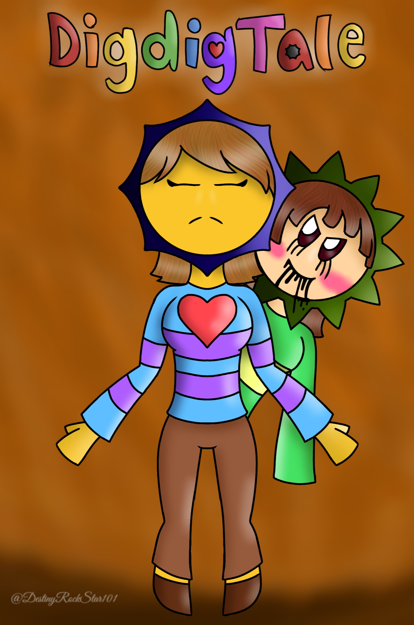 Digdig.io + Undertale = ??? by DestinyRockStar101 on DeviantArt