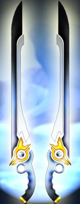 Crystal Dual Swords