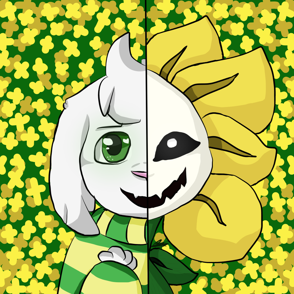 Undertale Asriel Flowey By Chara On Deviantart Undertale Asriel Flowey By Chara On Deviantart