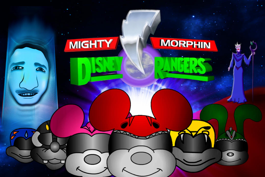 Mighty Morphin Disney Rangers by 1stZackAttack16 on DeviantArt