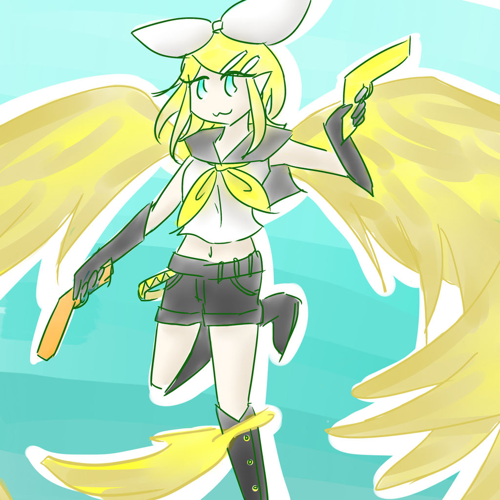 Flying Rin Flying Rin by Eevee1118 on DeviantArt
