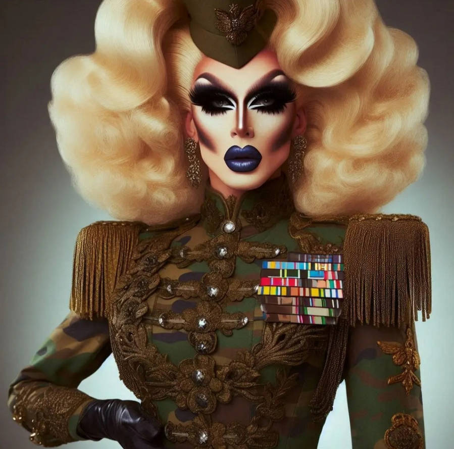 Drag Queen Rqdr Drag Queen reporting for duty by JDB1992 on DeviantArt