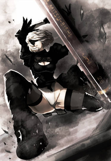 2B  Nier: Automata by pscarnage95 on DeviantArt