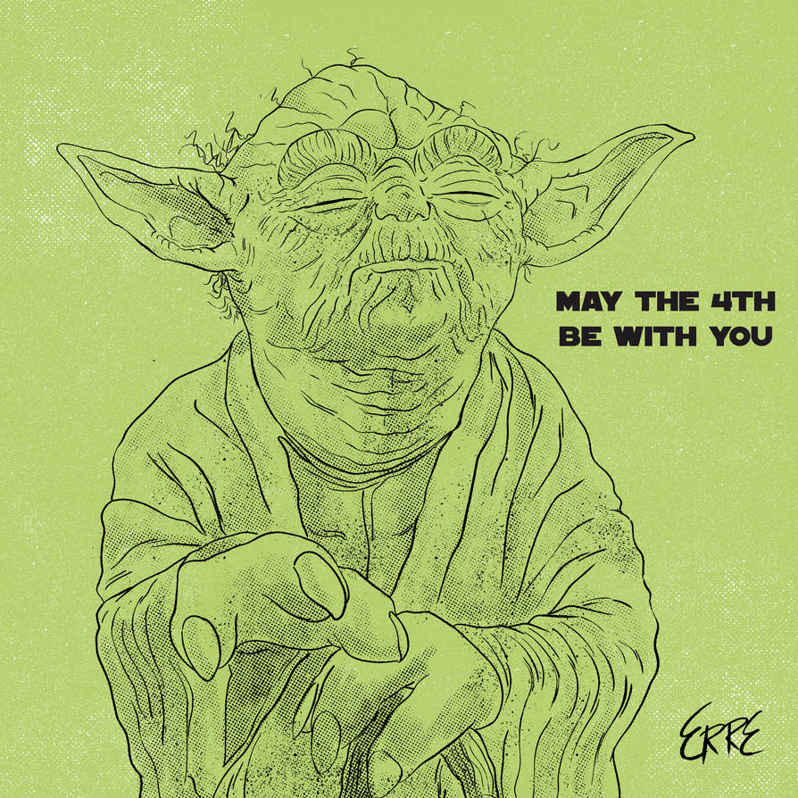 Yoda (may the fourth be with you) by ArtexErre on DeviantArt