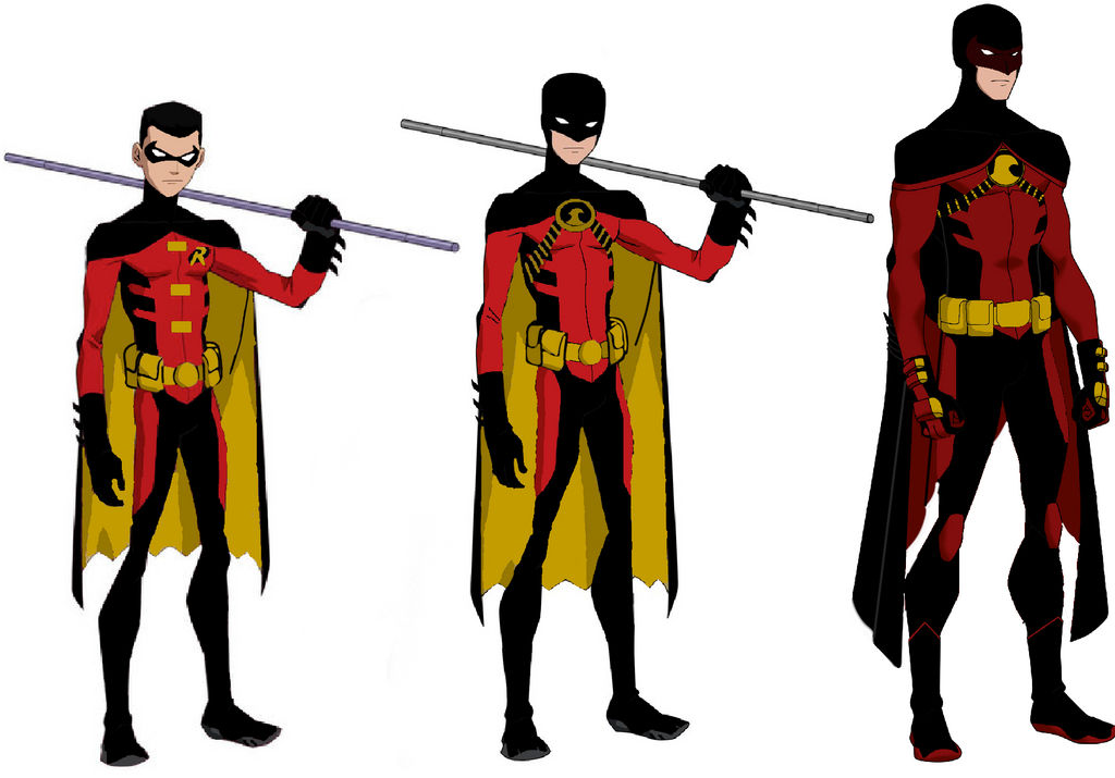 Tim Drake Evolution by PokerFaceWilliam on DeviantArt