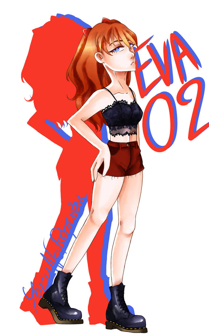 Eva O2 Og Eva-02 by YoruNoRequiem on DeviantArt