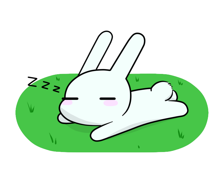 Snooze Bunny by VioletMarshmallows on DeviantArt