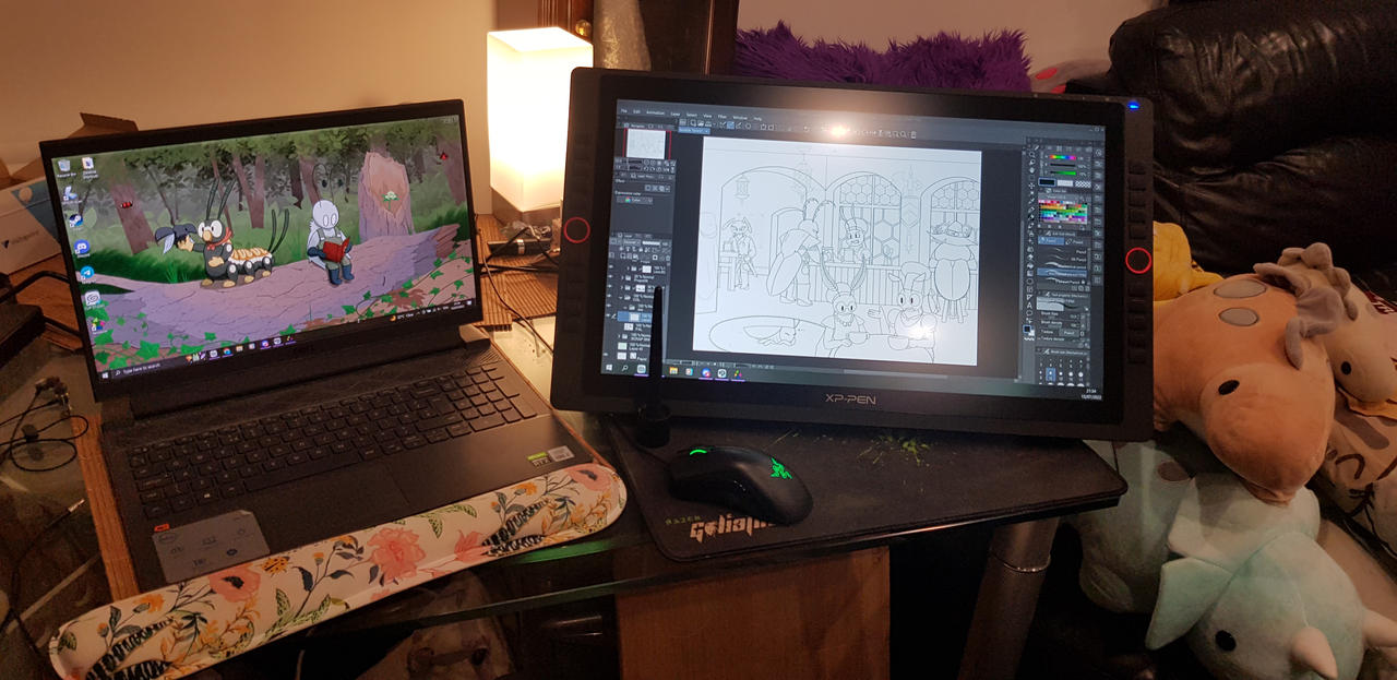 New Drawing Screen! by VioletMarshmallows on DeviantArt