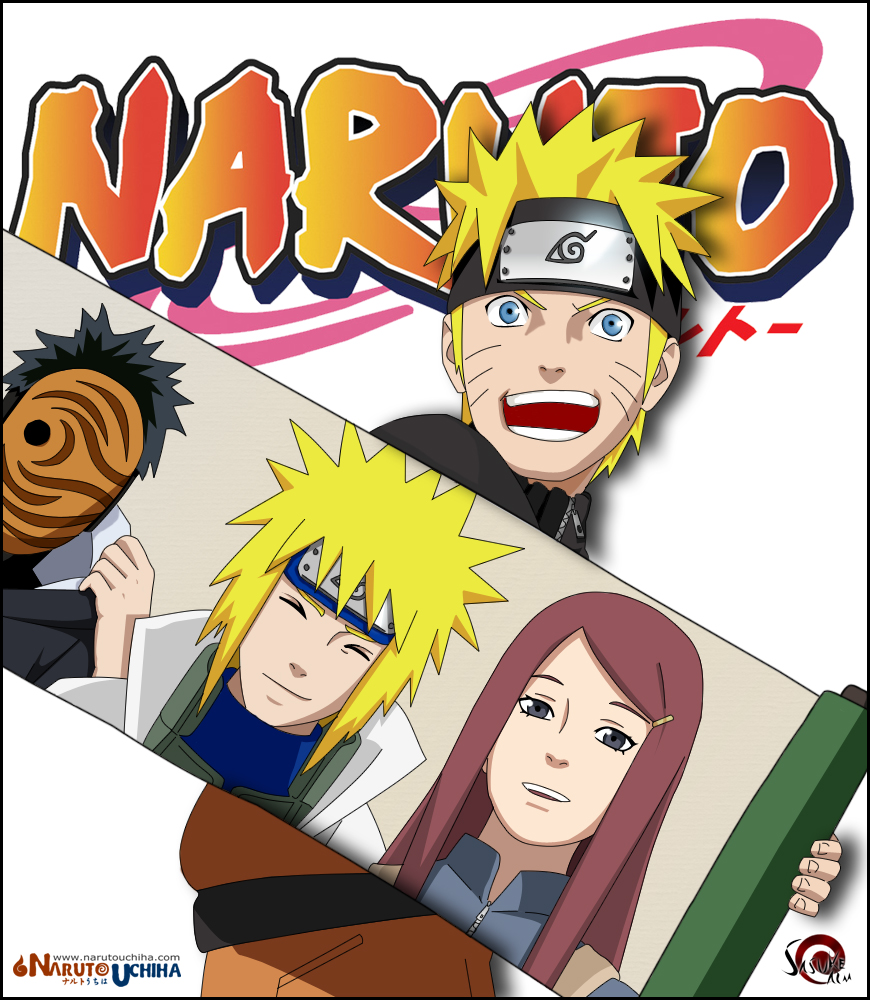 Naruto-Madara-Minato-Kushina