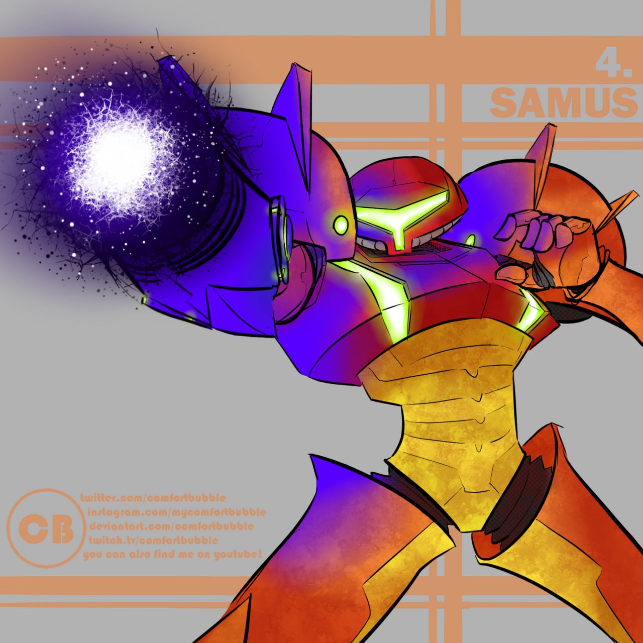 4. Samus by ComfortBubble on DeviantArt