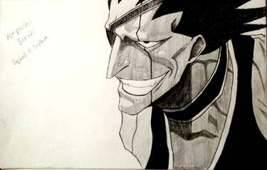 Kenpachi Zaraki Sketch (Bleach)