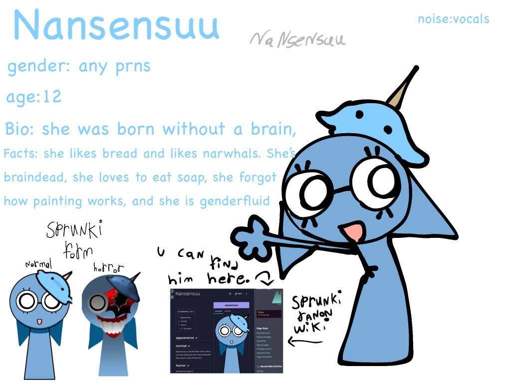 My sprunki oc by nansensuu on DeviantArt
