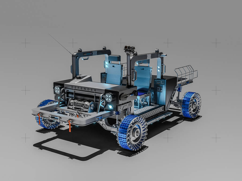 Land Rover Defender by RobotsVDinosaurs on DeviantArt