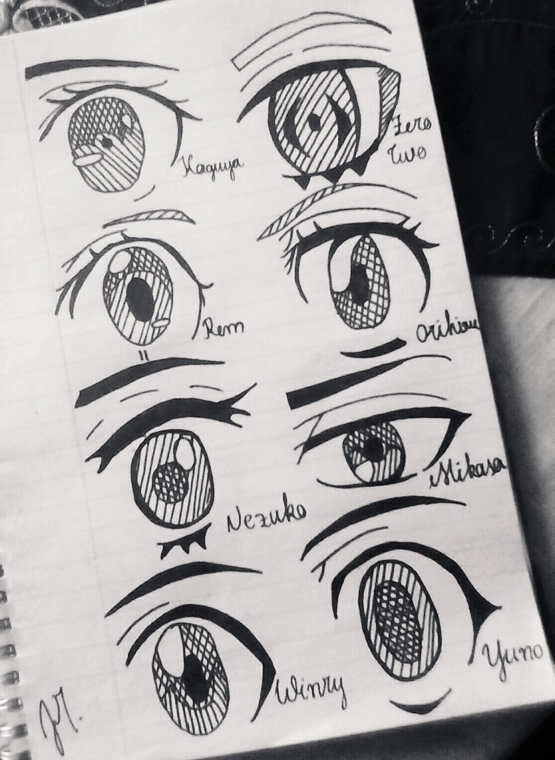 Anime eyes (male version) - Part II by MetalheadDraws on DeviantArt