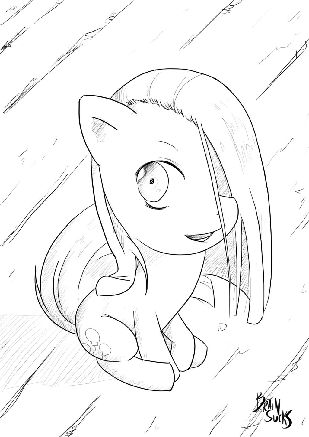 MLP:fim - Filly Pinkamena by BrainSucks on DeviantArt