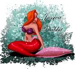 Jessica Rabbit Mermaid by DJ88