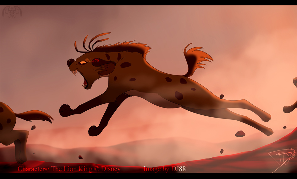 Hyena Chase By Dj On Deviantart Hyena Chase By Dj On Deviantart