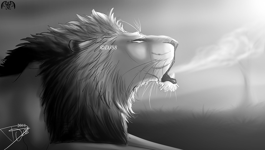 Morning Roar -speedpaint-