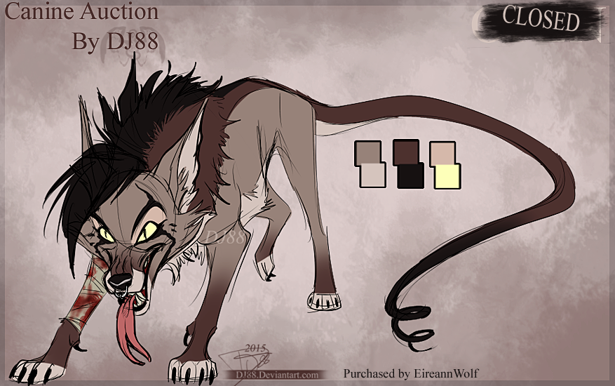 Weirdling Canine Auction1 - CLOSED-