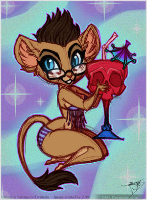 Twitterlu Strawberry Daiquiri Chibi Commission by DJ88 Twitterlu Strawberry Daiquiri Chibi Commission by DJ88