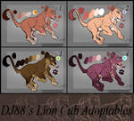 $28 Lion Cub Adopts -Batch 1 - by DJ88