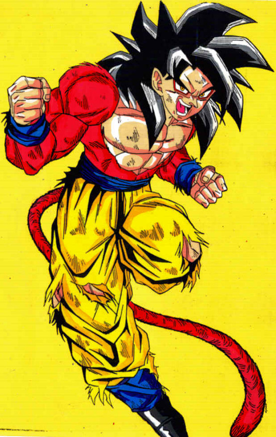 Goku Super Sayayin 4 by Zaffron on DeviantArt