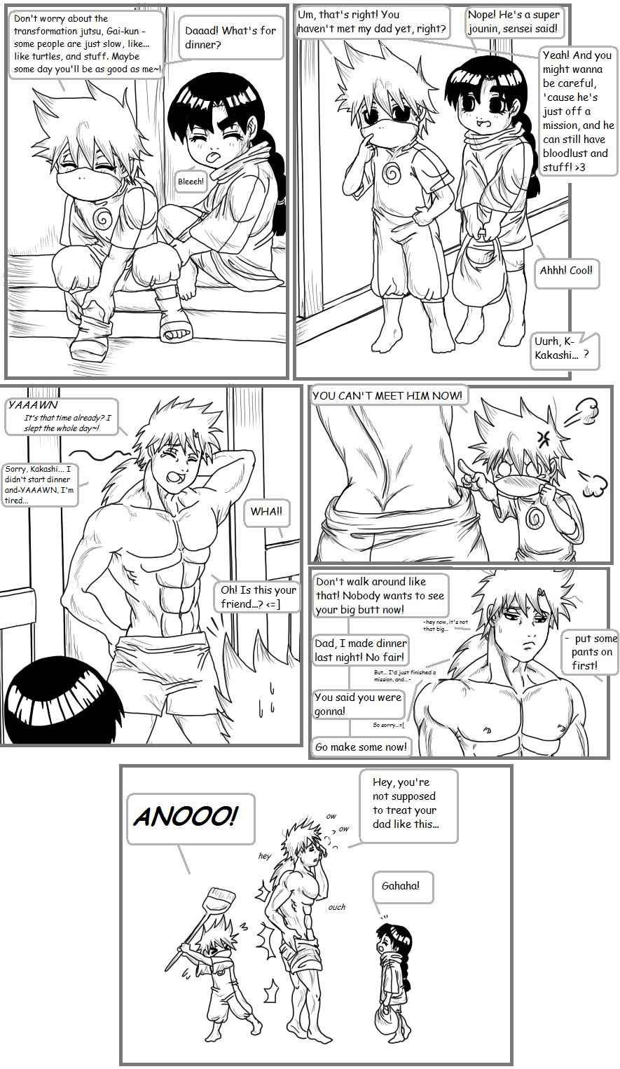Naruto: Embarrassing Dad 3