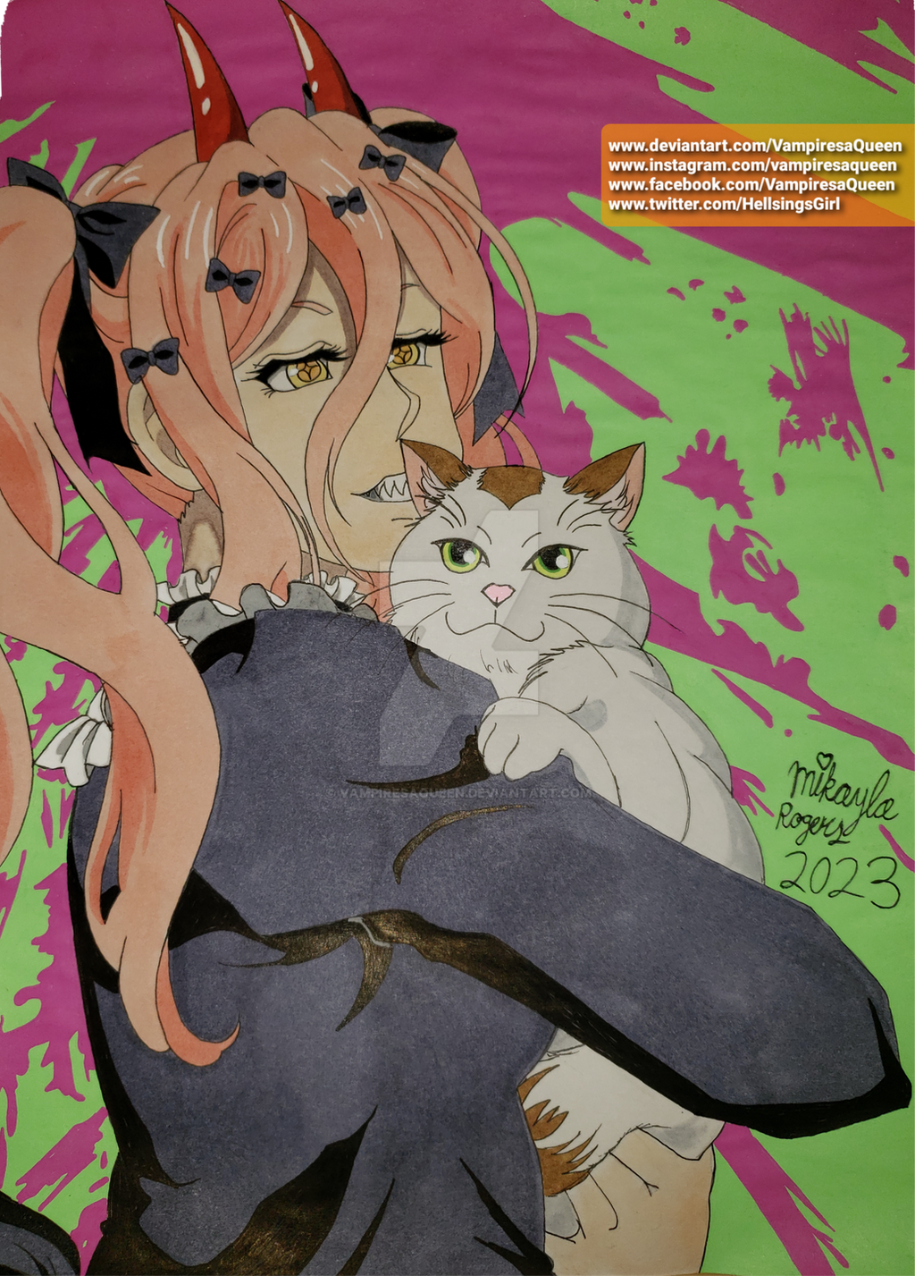 Power Meowy Rug Power and Meowy FANART by VampiresaQueen on DeviantArt