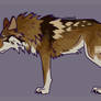 Ginger wolf adopt - CLOSED