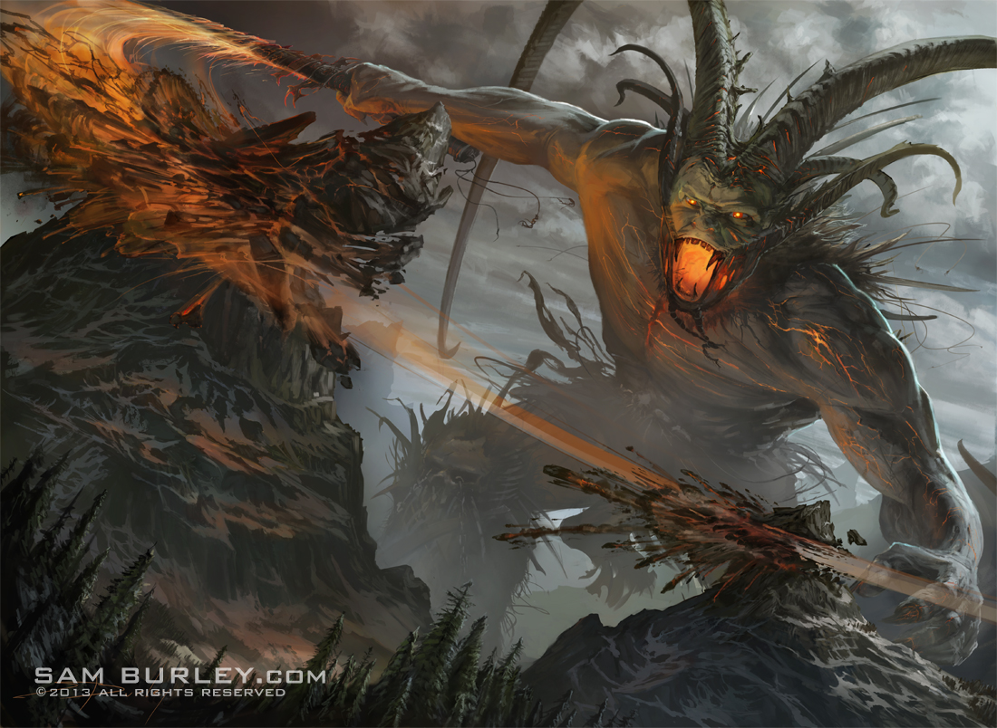 Surtr, Fire of Ragnarok by samburley on DeviantArt