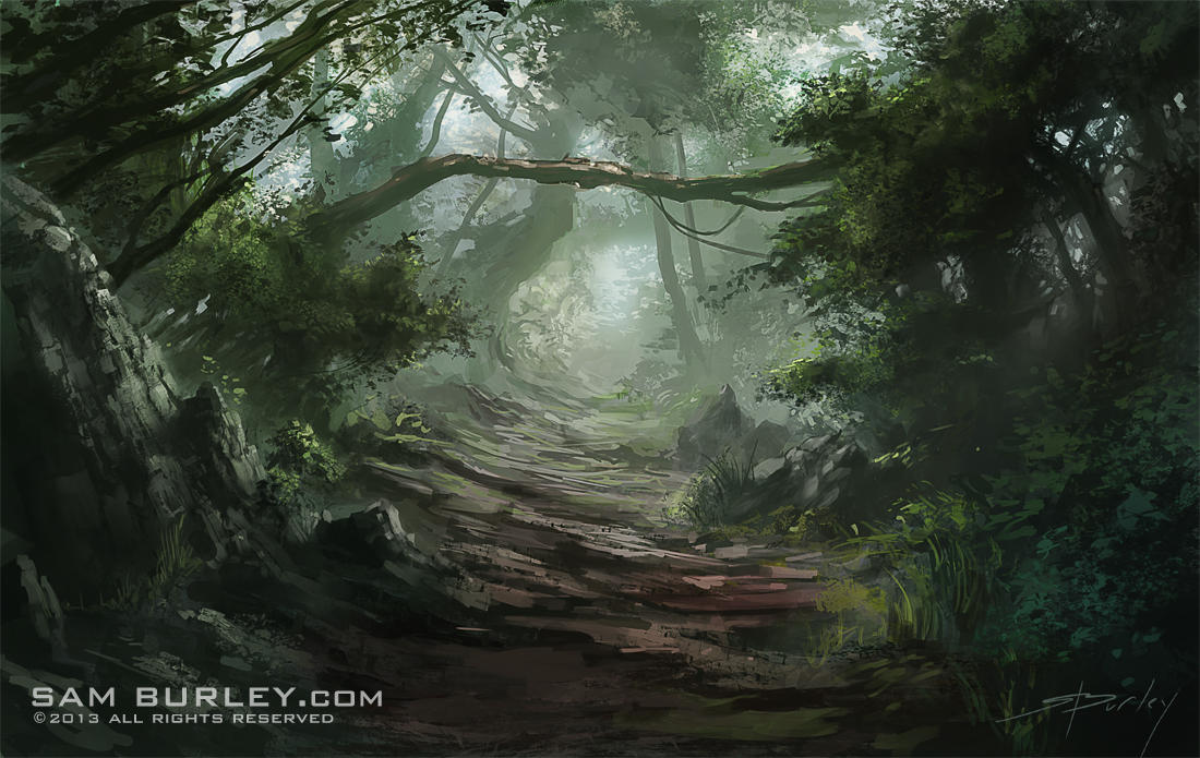 Forest 01 by samburley on DeviantArt