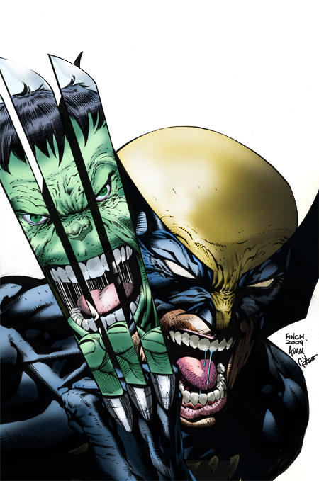 Wolverine Vs. Hulk by g45uk2 on DeviantArt
