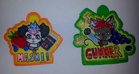 Mashii And Gunner Badges