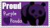 Proud Purple Panda Lover