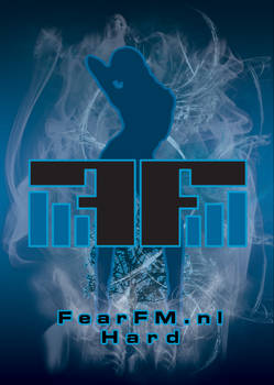 FearFM Flyer Blue