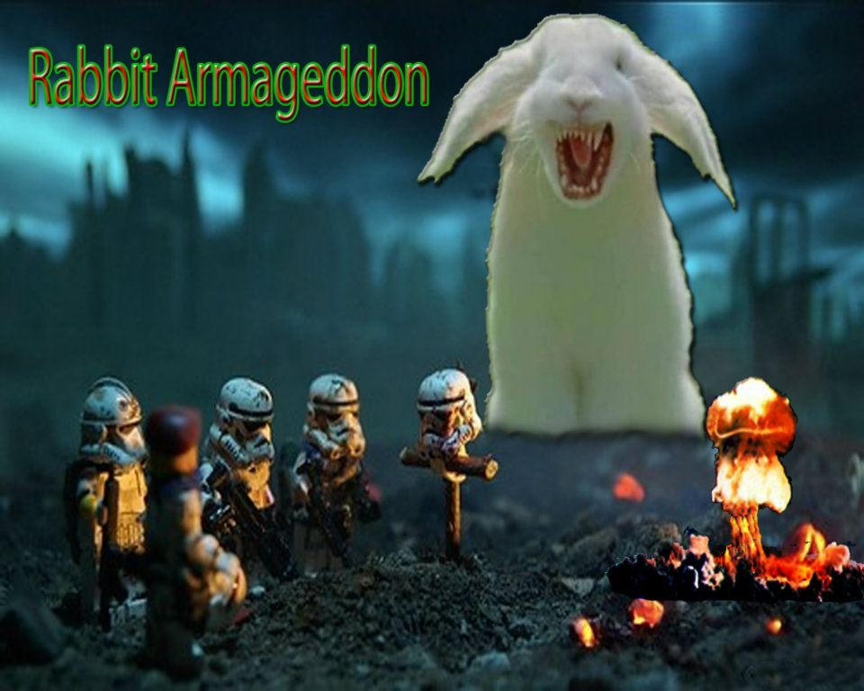 Watch out for the rabbit lol by KarmeticPeace on DeviantArt