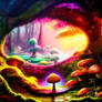 Mushroom Fantasy Land 1 (AI Art)