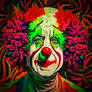 Psychedelic Canadian Marijuana Clown (AI Art) 13