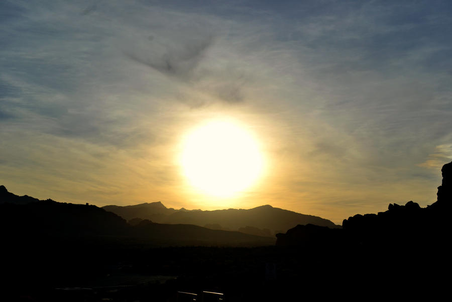 Sunset at Valley of Fire