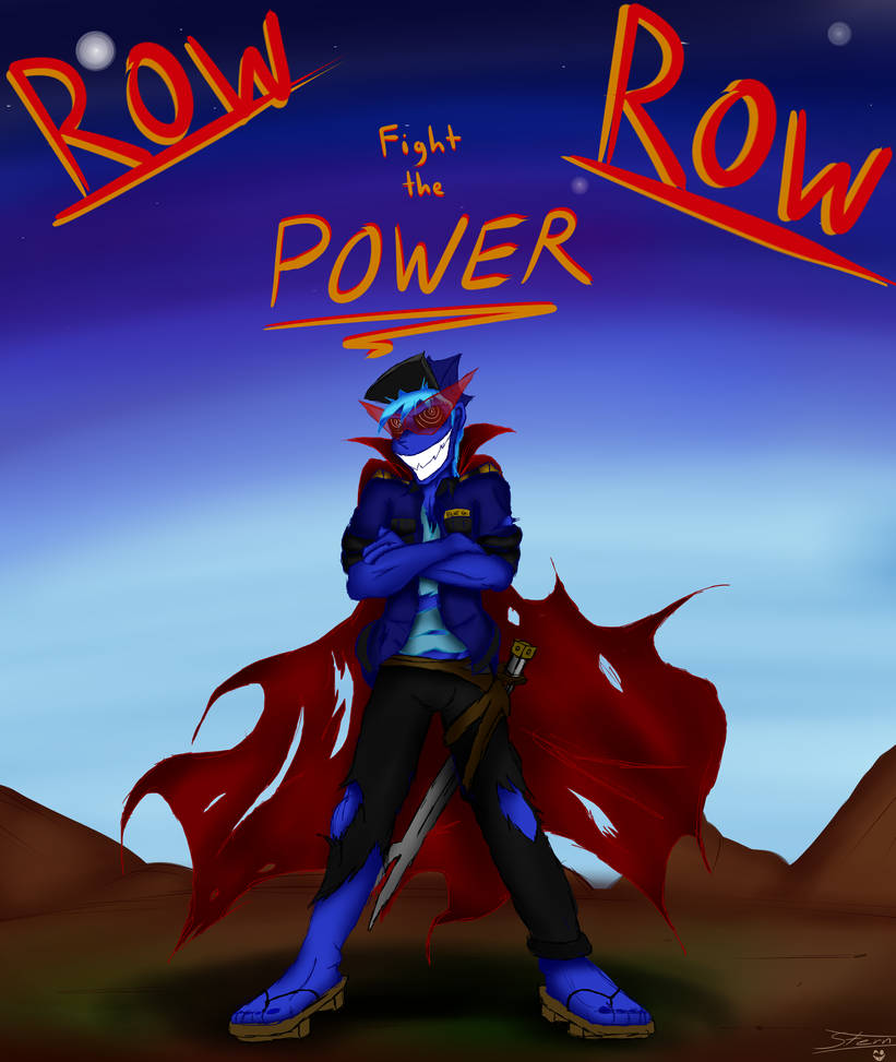Rowguy BlueGuy ROW ROW by SternNightGuard on DeviantArt
