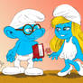 Movie Brainy and Smurfette