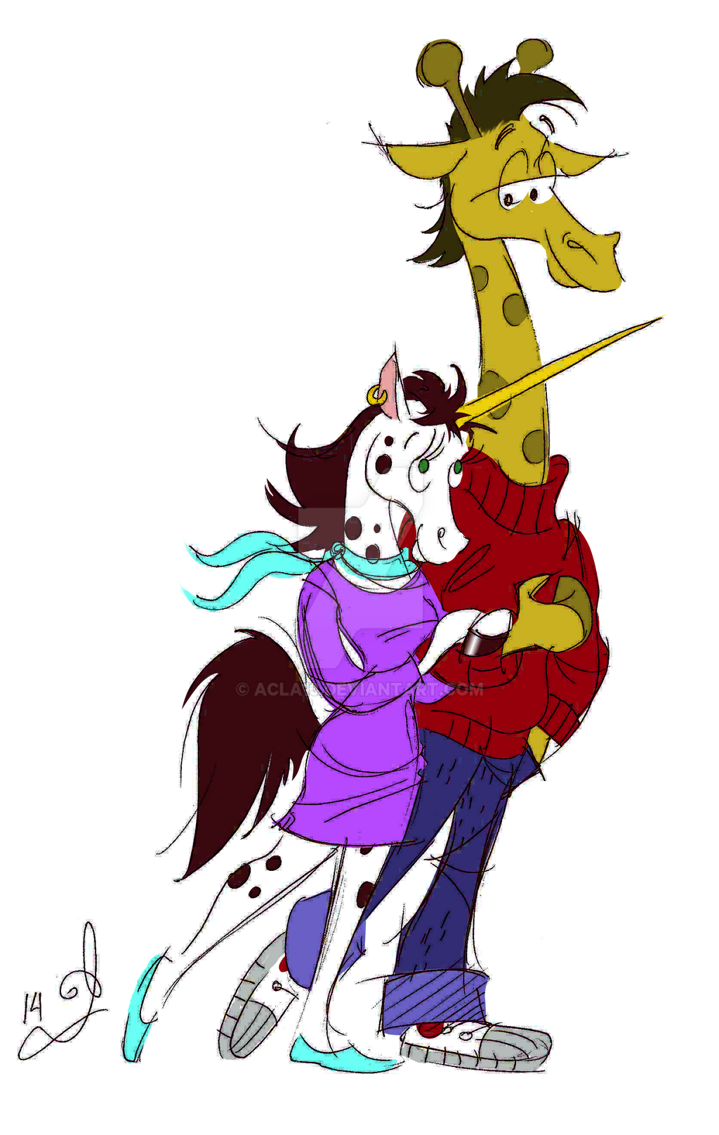 A Mythical and Cool Couple
