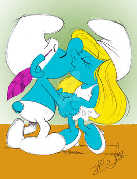 Smurfette's X Poet's Kiss