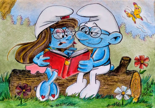 AT: Books Are Smurfy