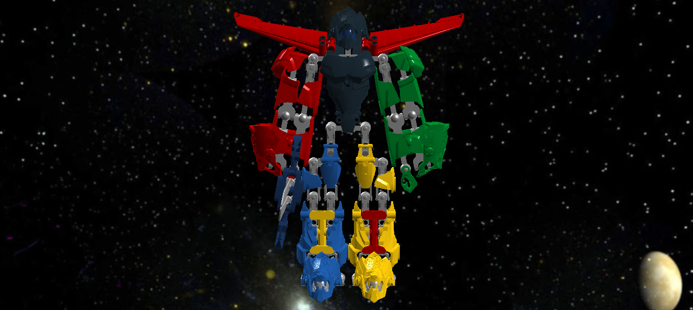 VOLTRON! DEFNDER OF THE UNIVERSE!