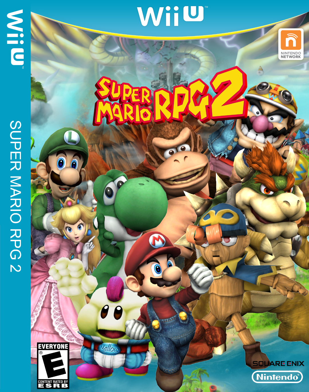 Super Mario Rpg 2 Fanmade Wiiu Cover By Genoforsmash On Deviantart