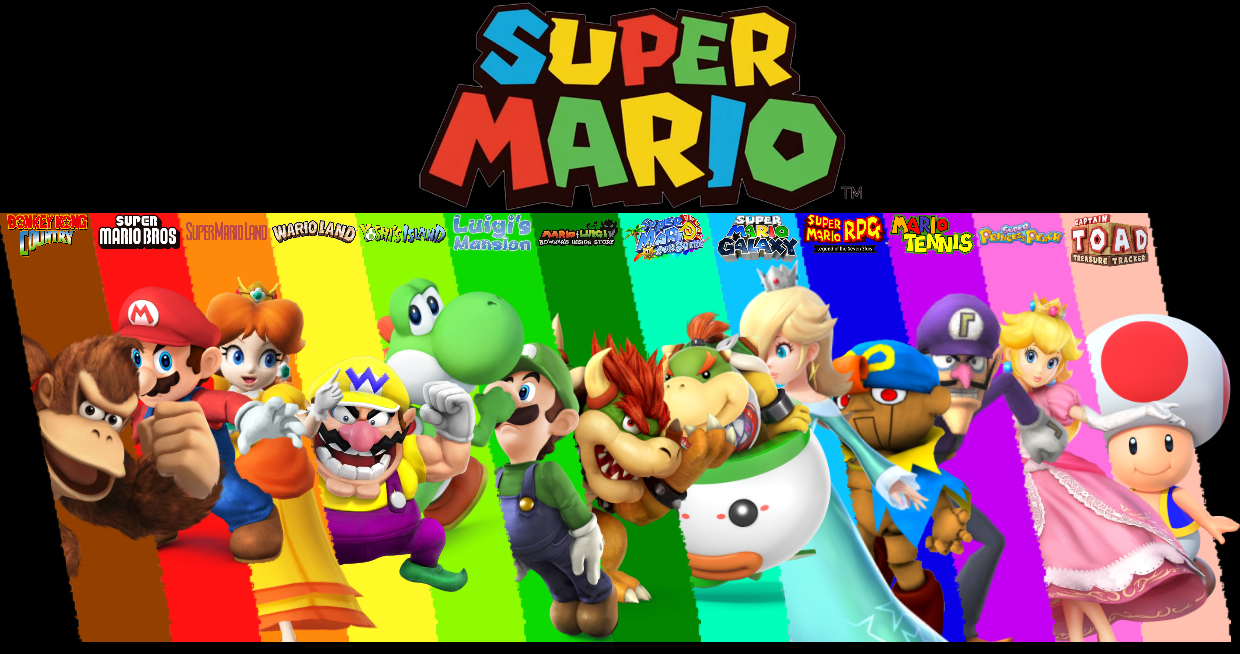 Super Mario rainbow