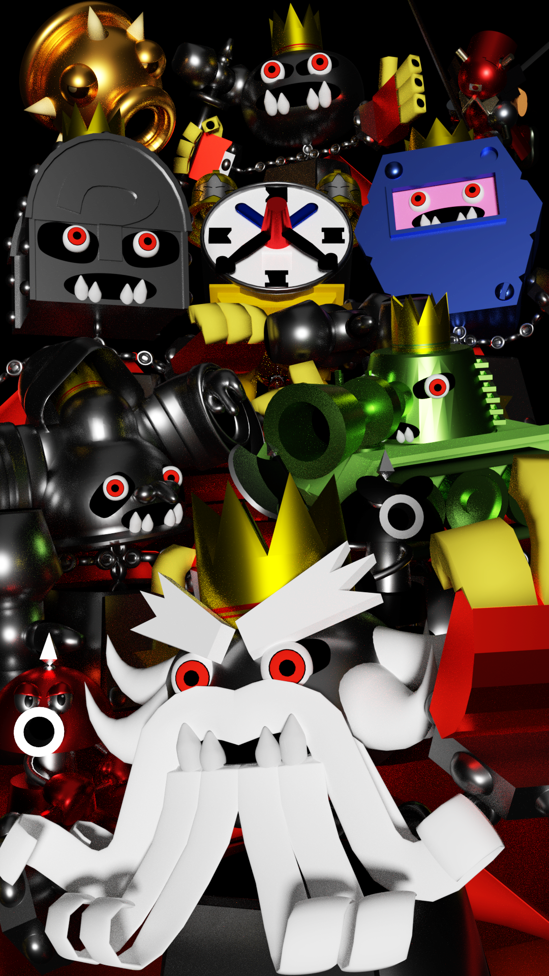 The Smithy Gang 3D wallpaper (My 3D Models) by GenoForSmash on DeviantArt The Smithy Gang 3D wallpaper (My 3D Models) by GenoForSmash on DeviantArt